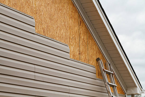 Professional Siding Repair technician working in Gulf, NC